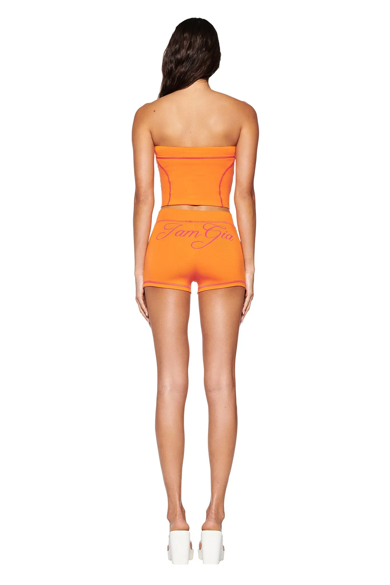 BLARE BOOB TUBE - ORANGE