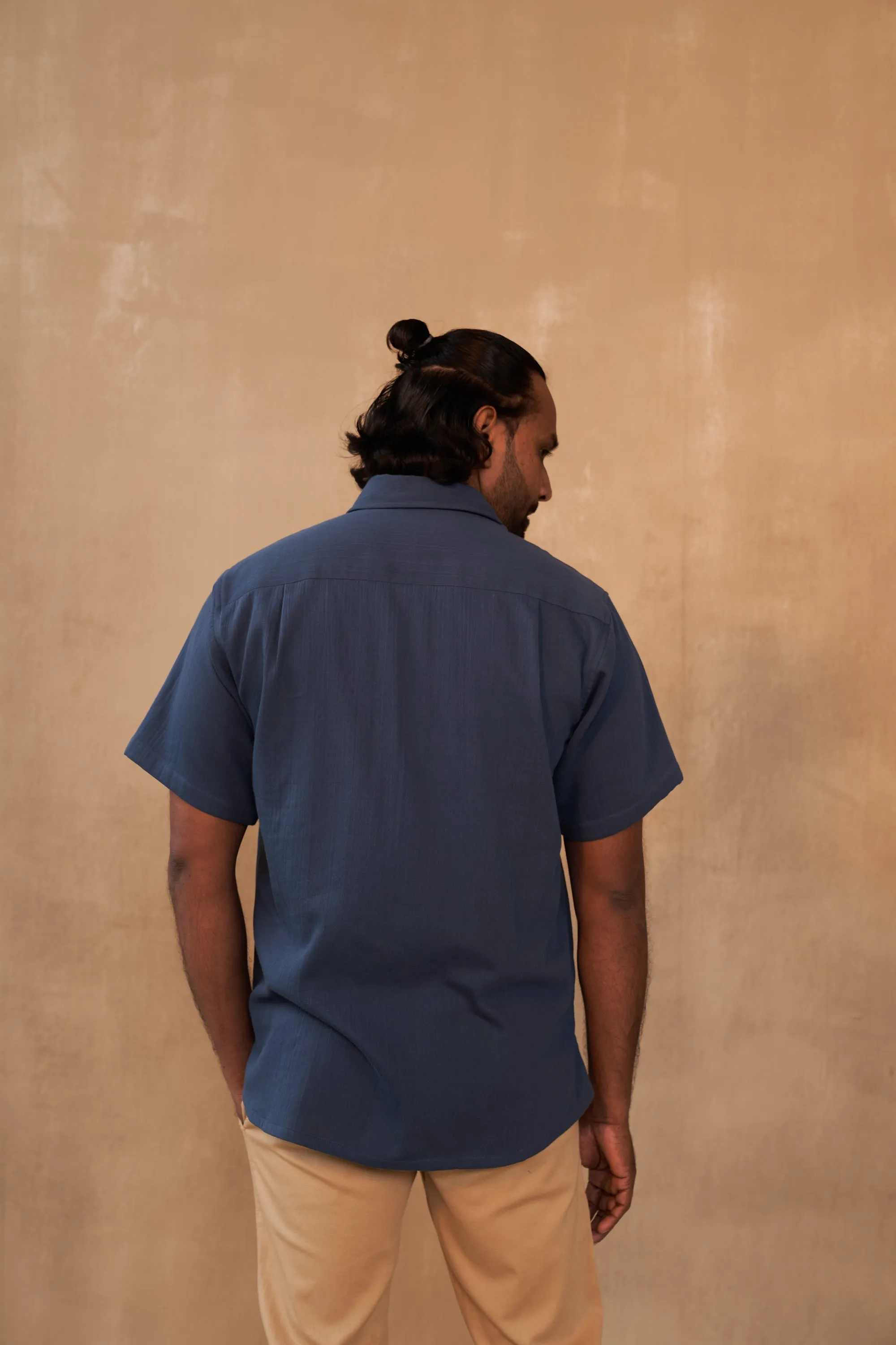 Blue Palm Organic Cotton Unisex Shirt