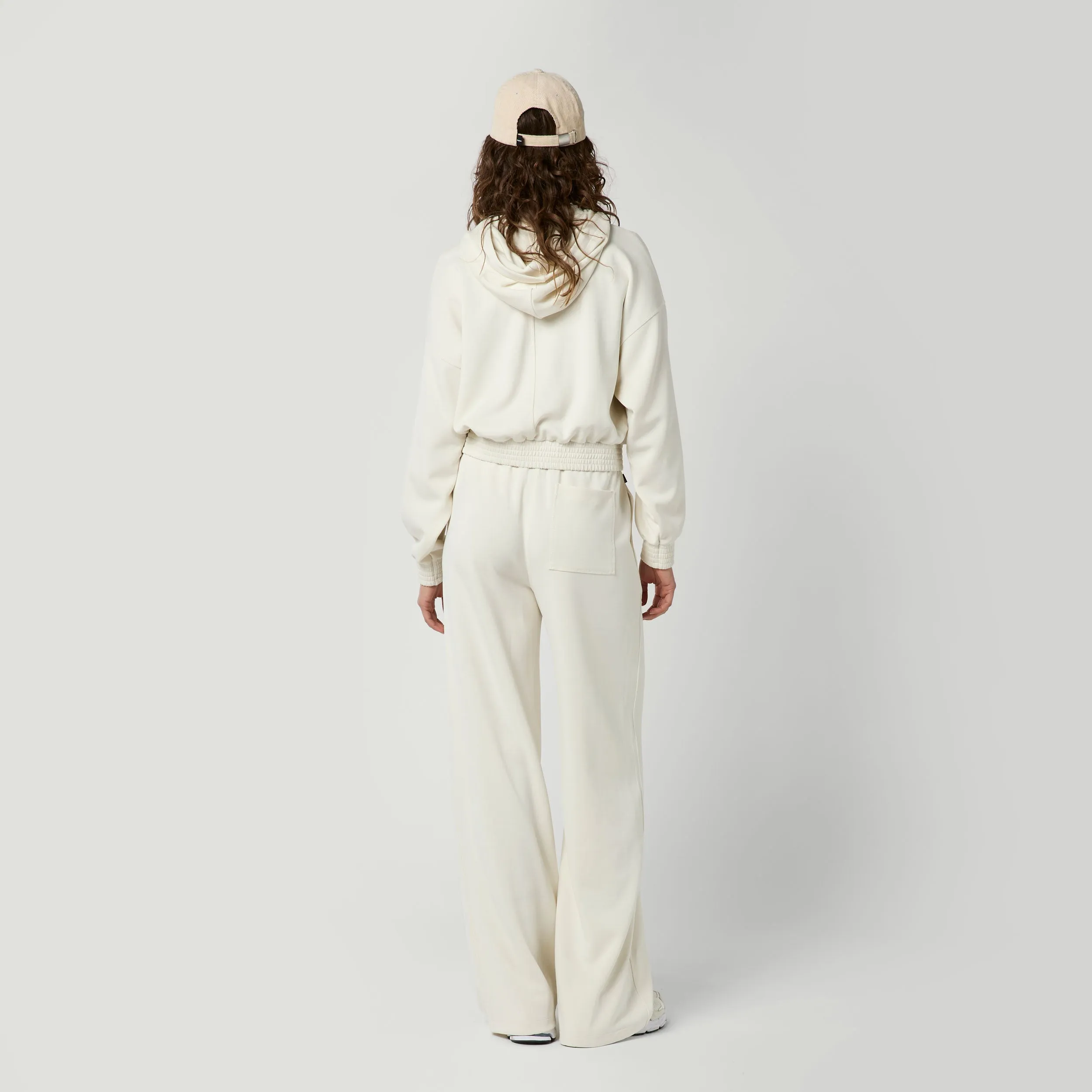 Breeze Hood Sweat - Dirty White