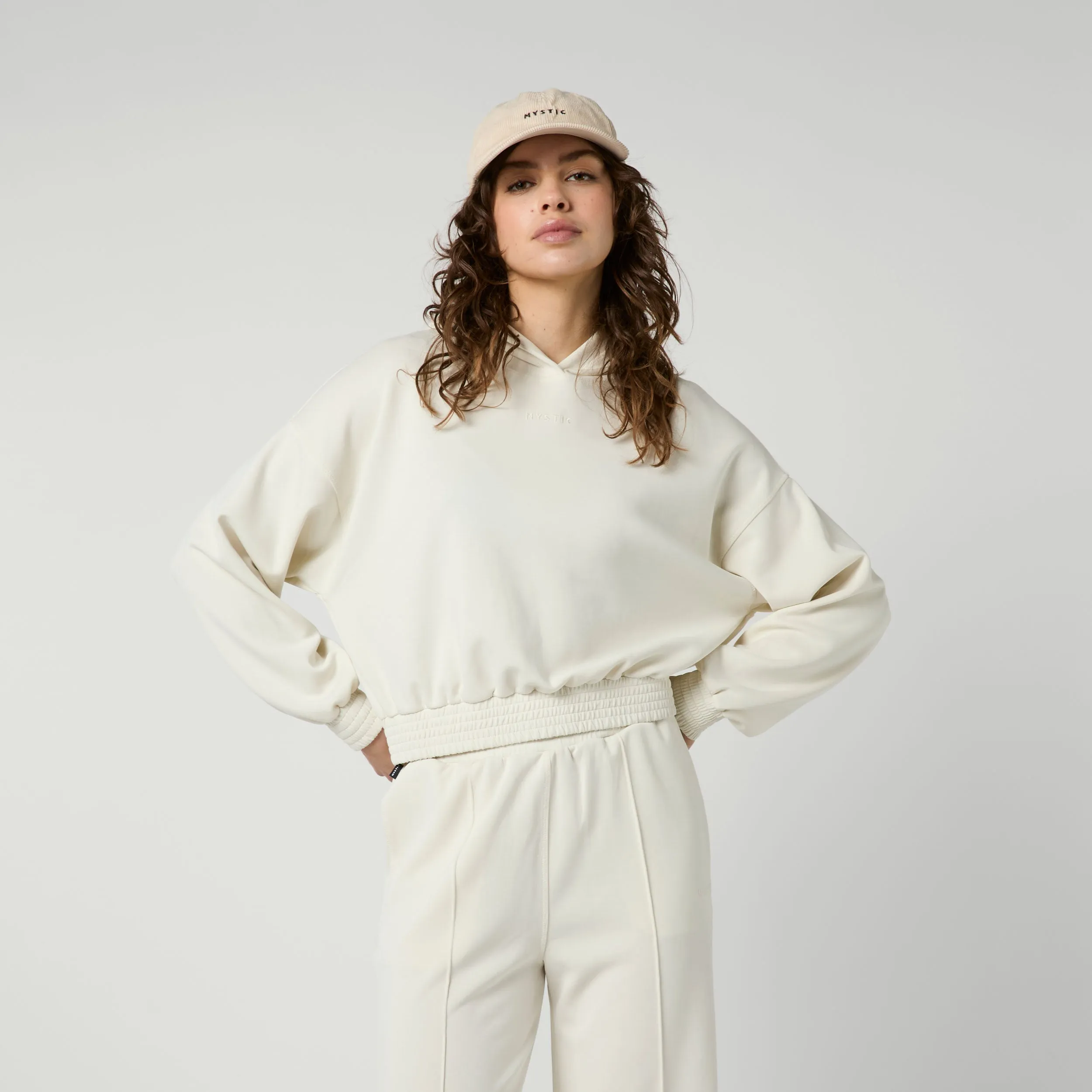 Breeze Hood Sweat - Dirty White