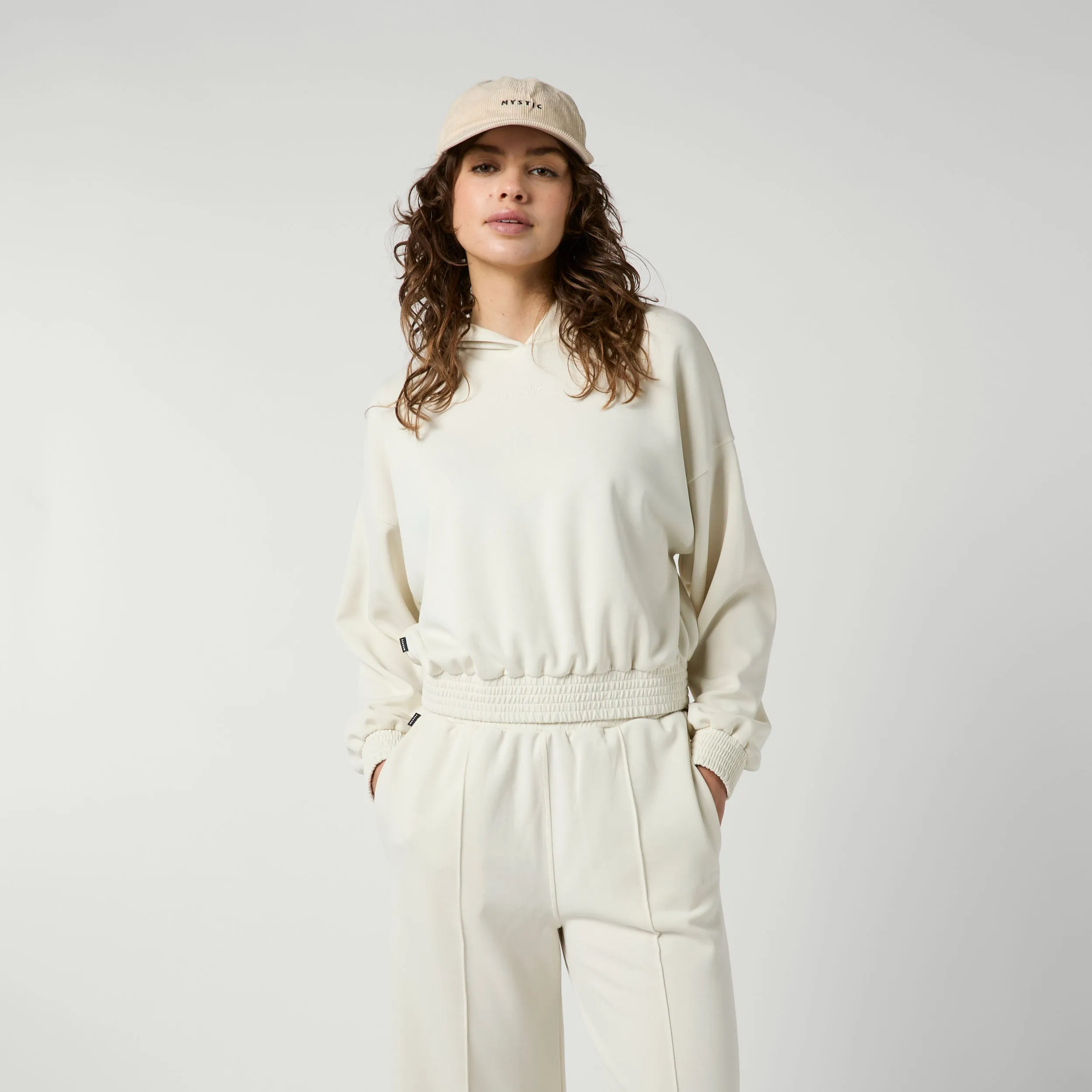 Breeze Hood Sweat - Dirty White