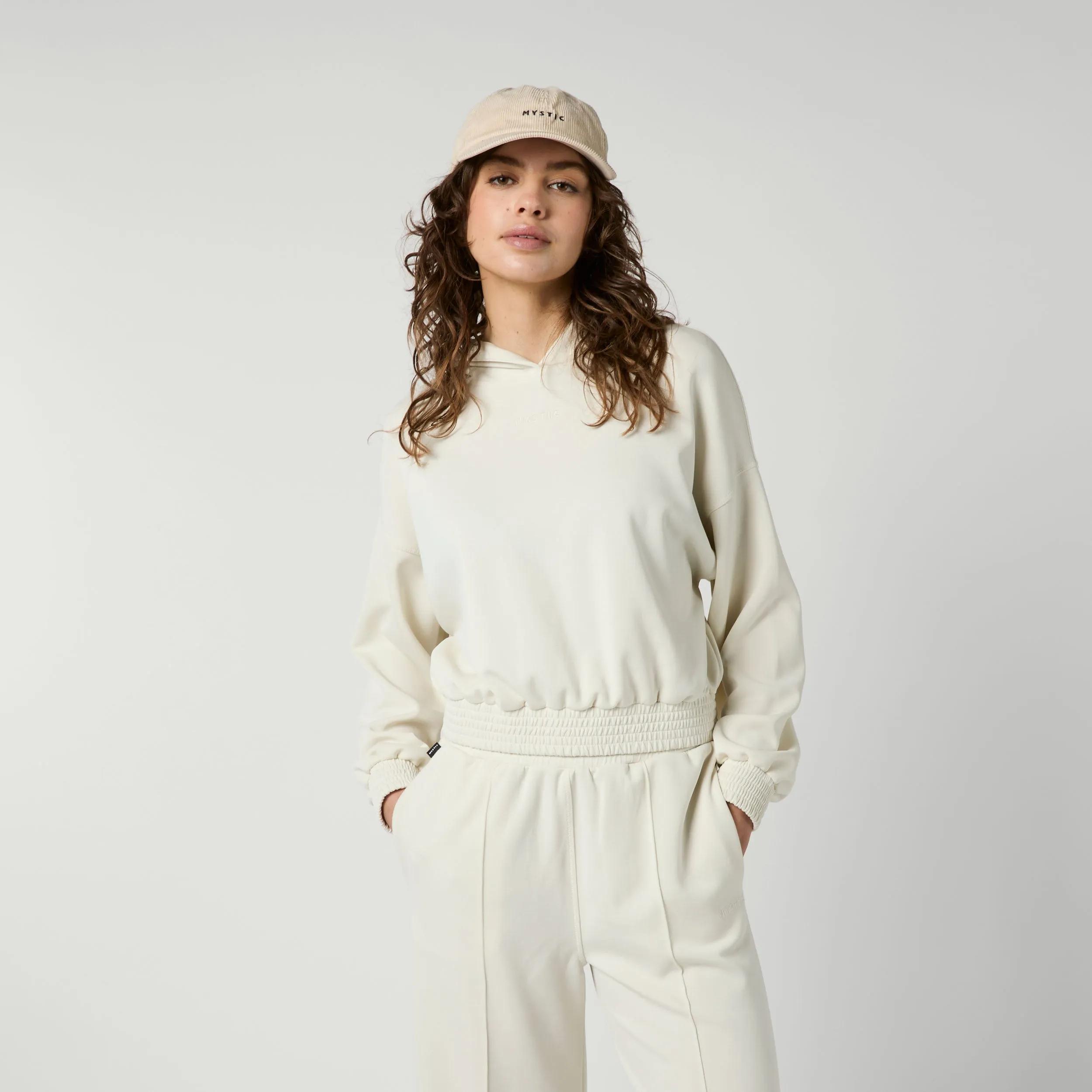 Breeze Hood Sweat - Dirty White