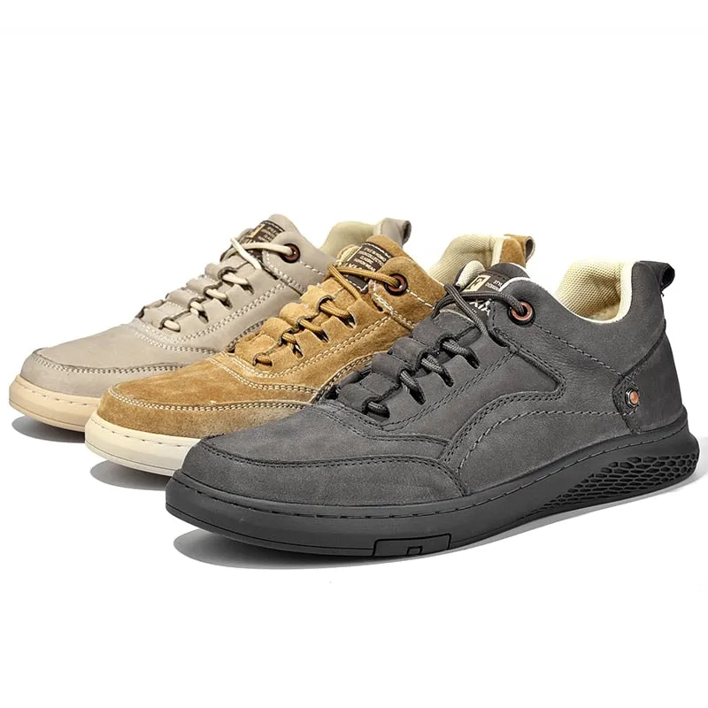 British Fashion Men High Top Sneakers