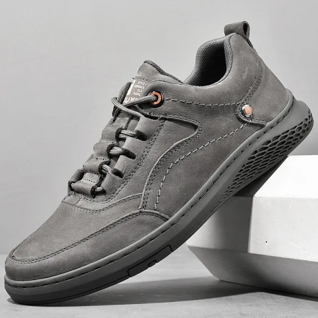 British Fashion Men High Top Sneakers