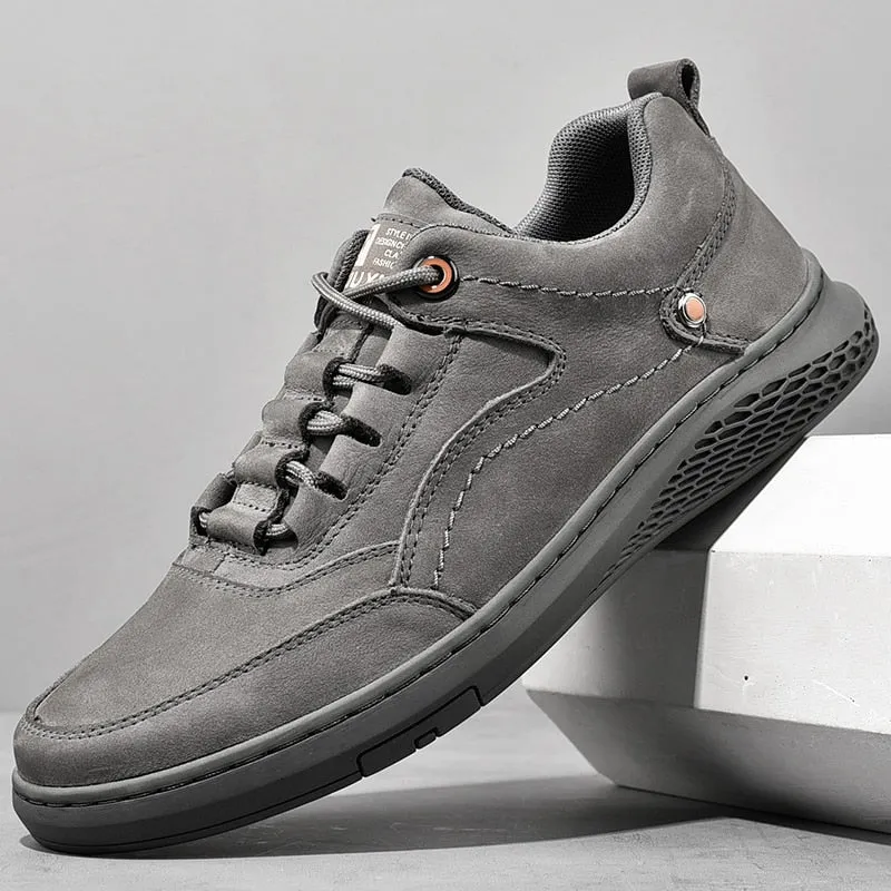 British Fashion Men High Top Sneakers