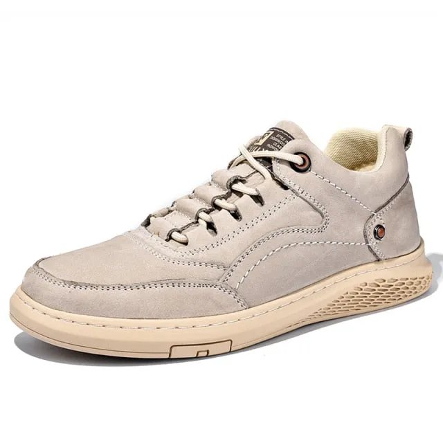 British Fashion Men High Top Sneakers