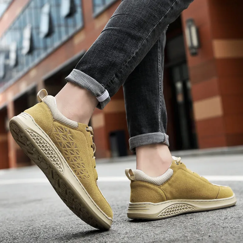 British Fashion Men High Top Sneakers