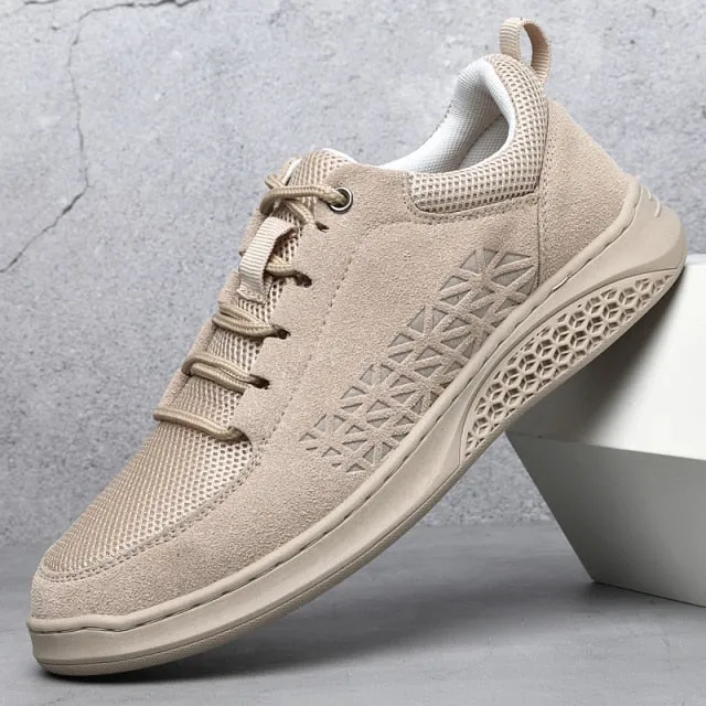 British Fashion Men High Top Sneakers