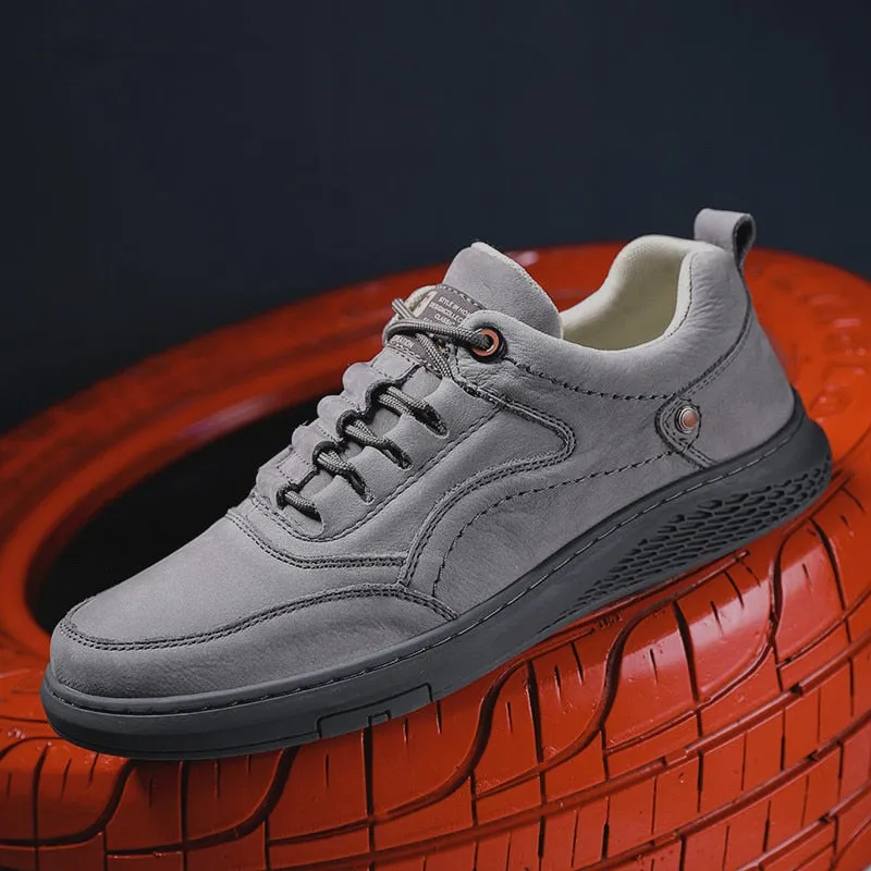 British Fashion Men High Top Sneakers