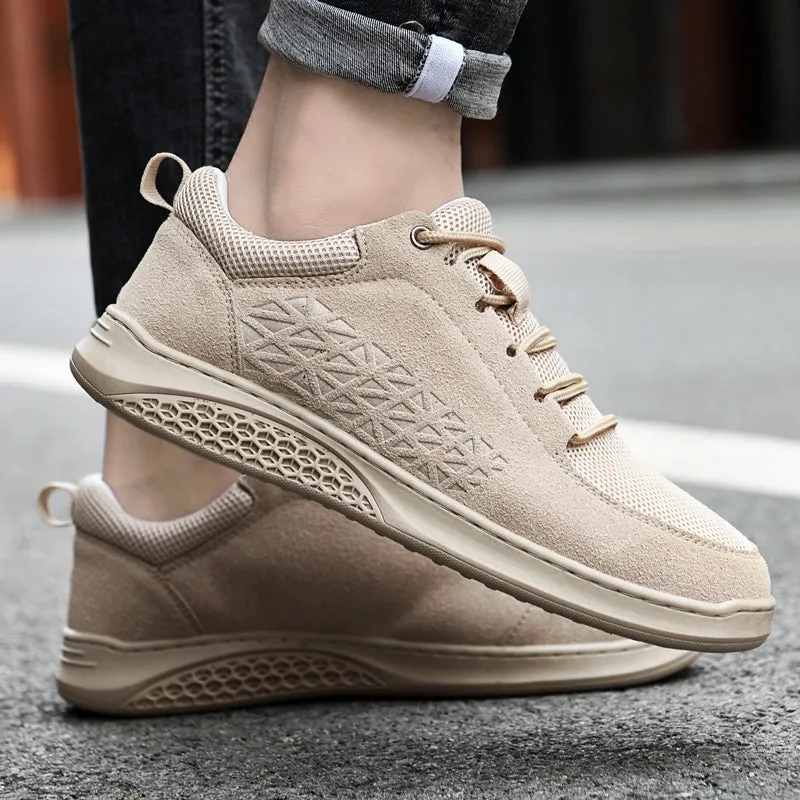 British Fashion Men High Top Sneakers