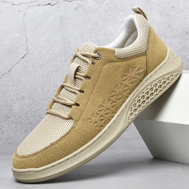 British Fashion Men High Top Sneakers