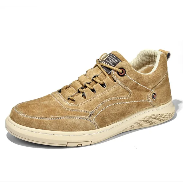 British Fashion Men High Top Sneakers