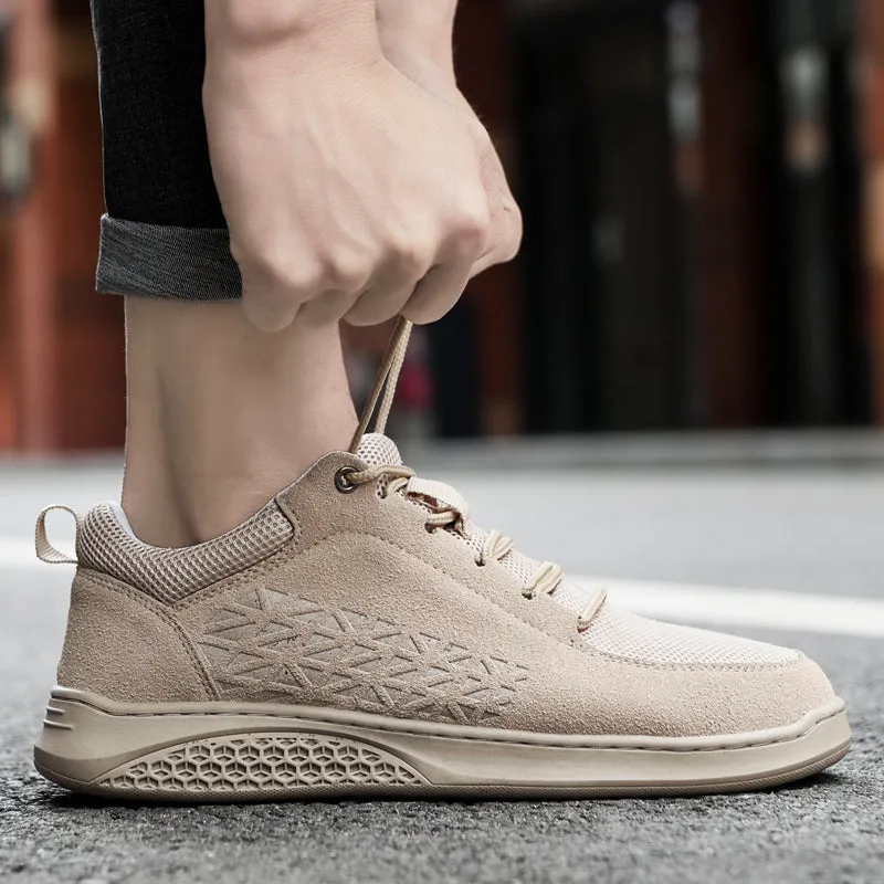 British Fashion Men High Top Sneakers