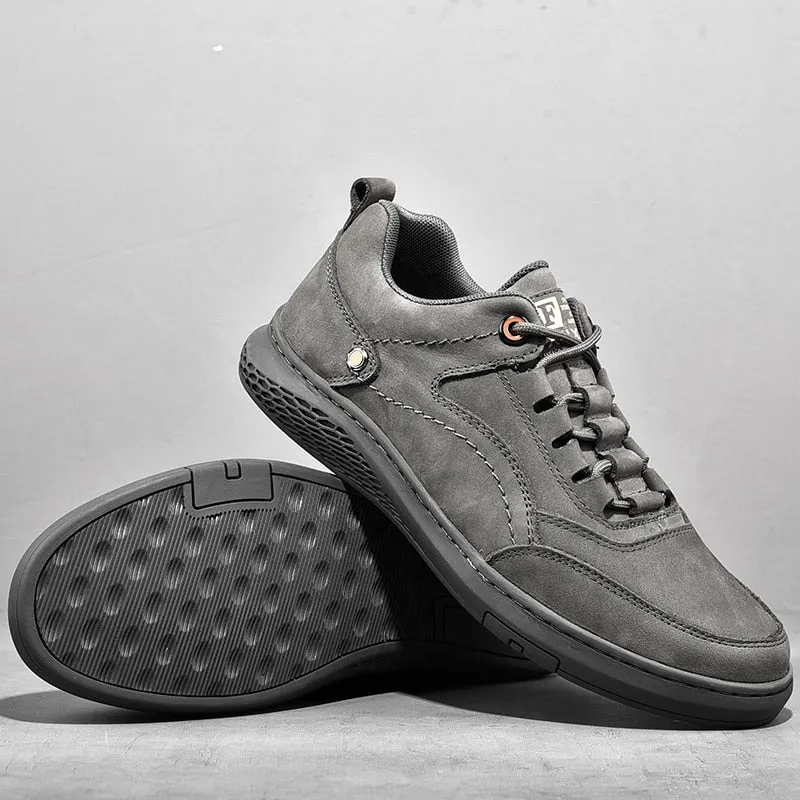 British Fashion Men High Top Sneakers