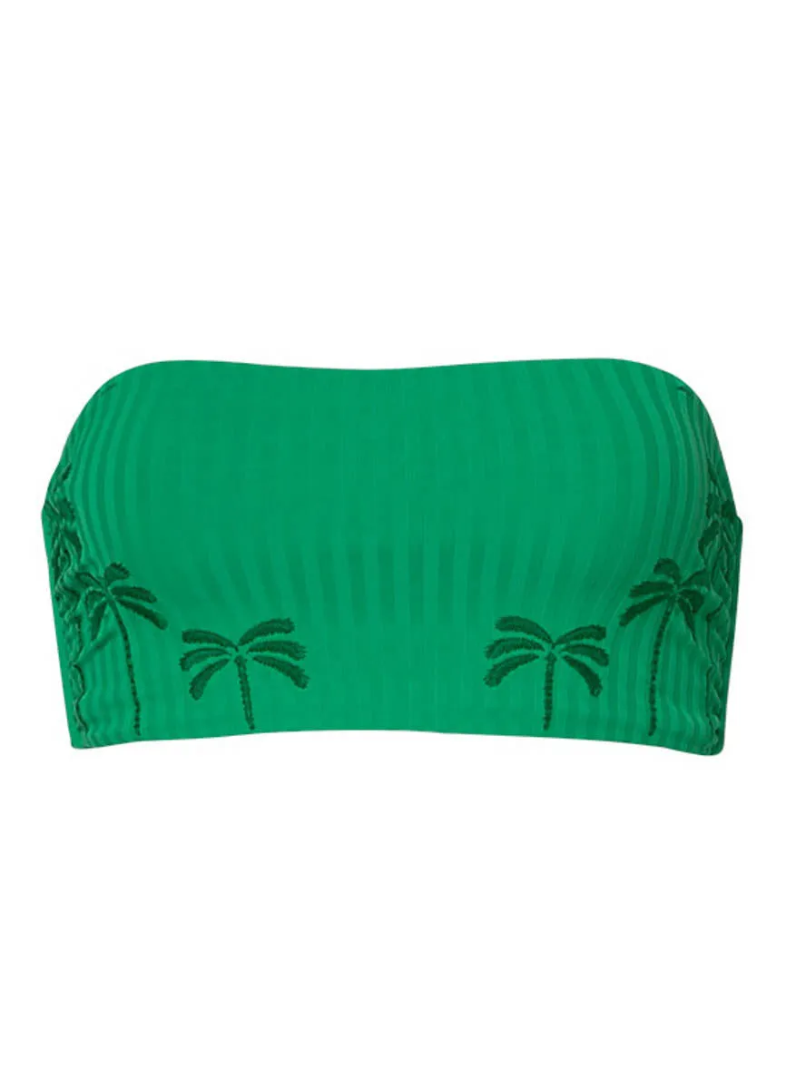 Bryn Bandeau Top Emerald