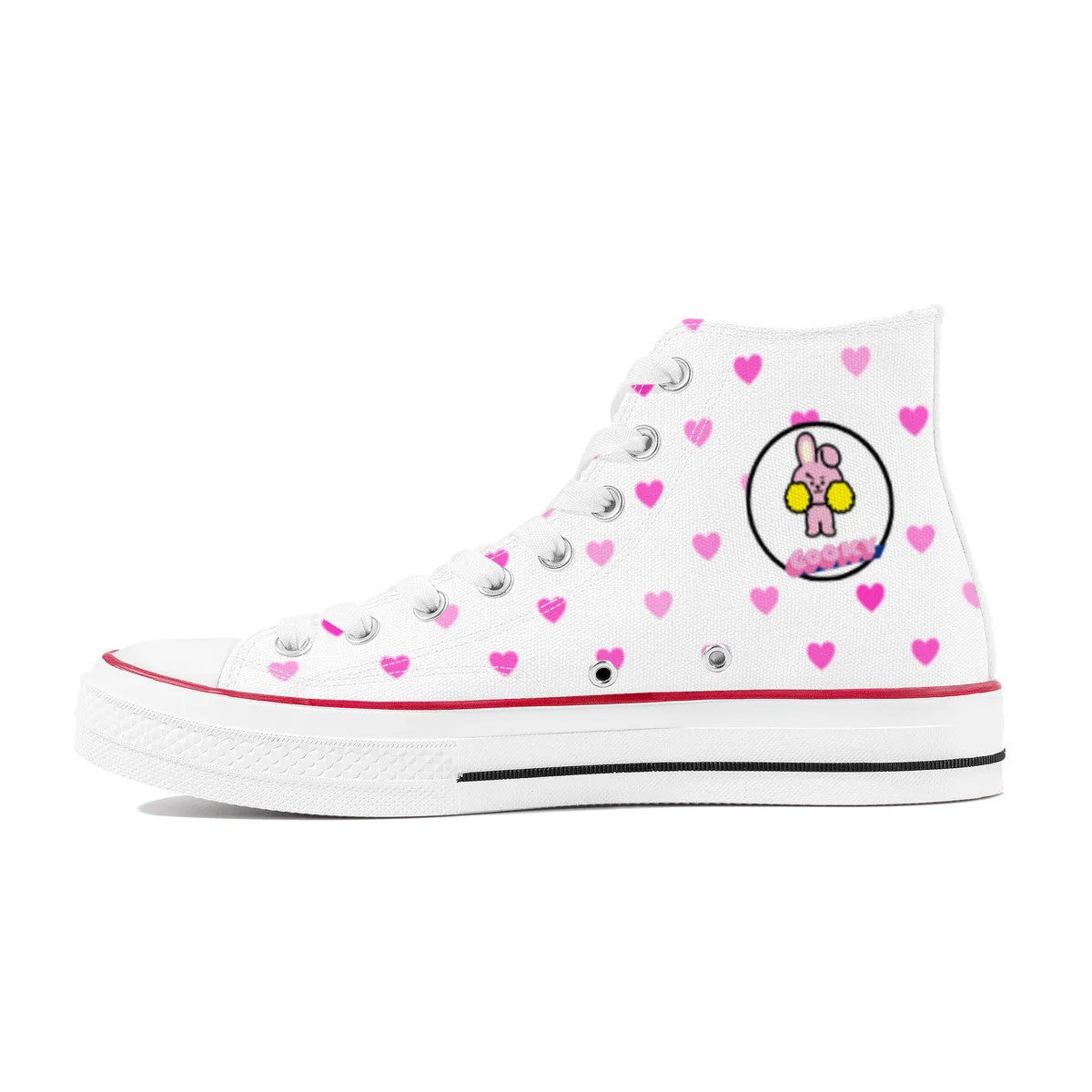 BT21 Cooky High Top Canvas Sneakers