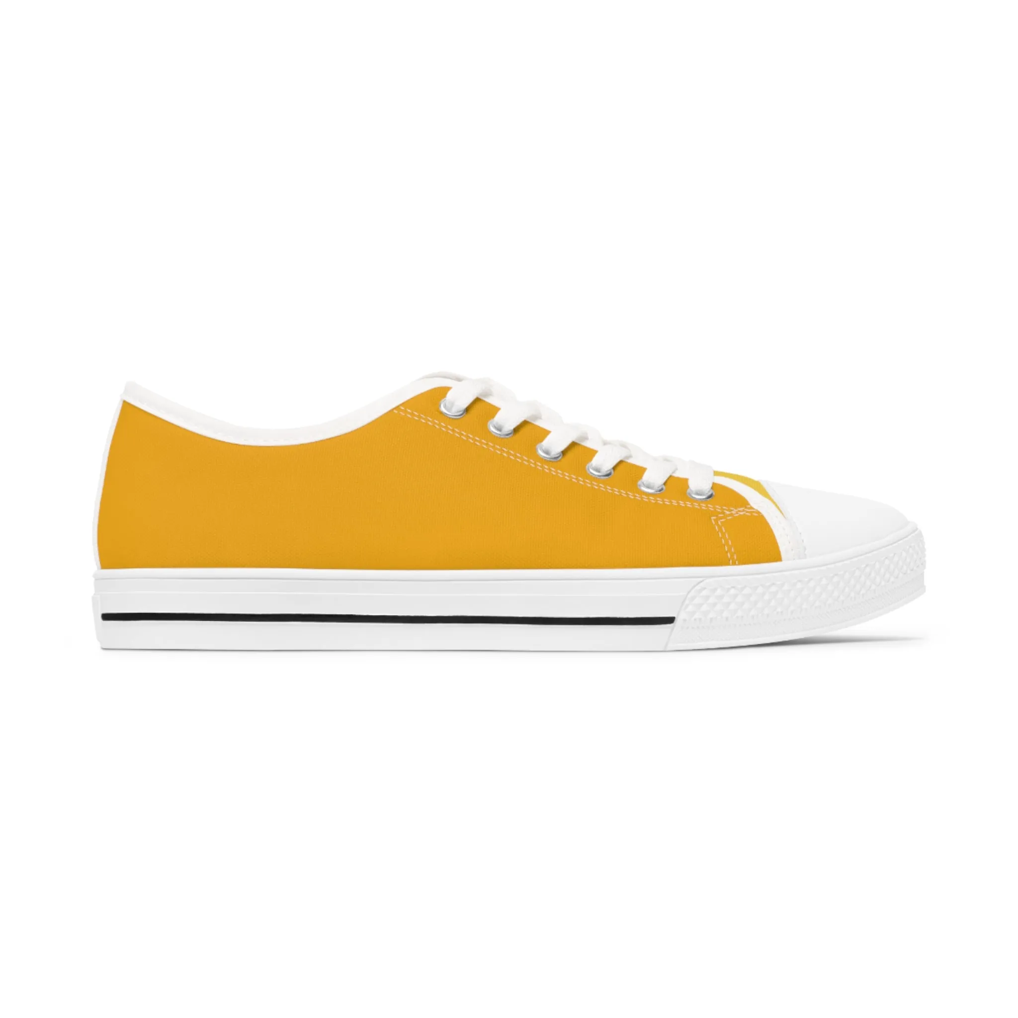 Buttercup Ladies' Two-Tone Low Top Sneakers - Step Into Sunshine – Where Subtle Elegance Meets Playful Charm!
