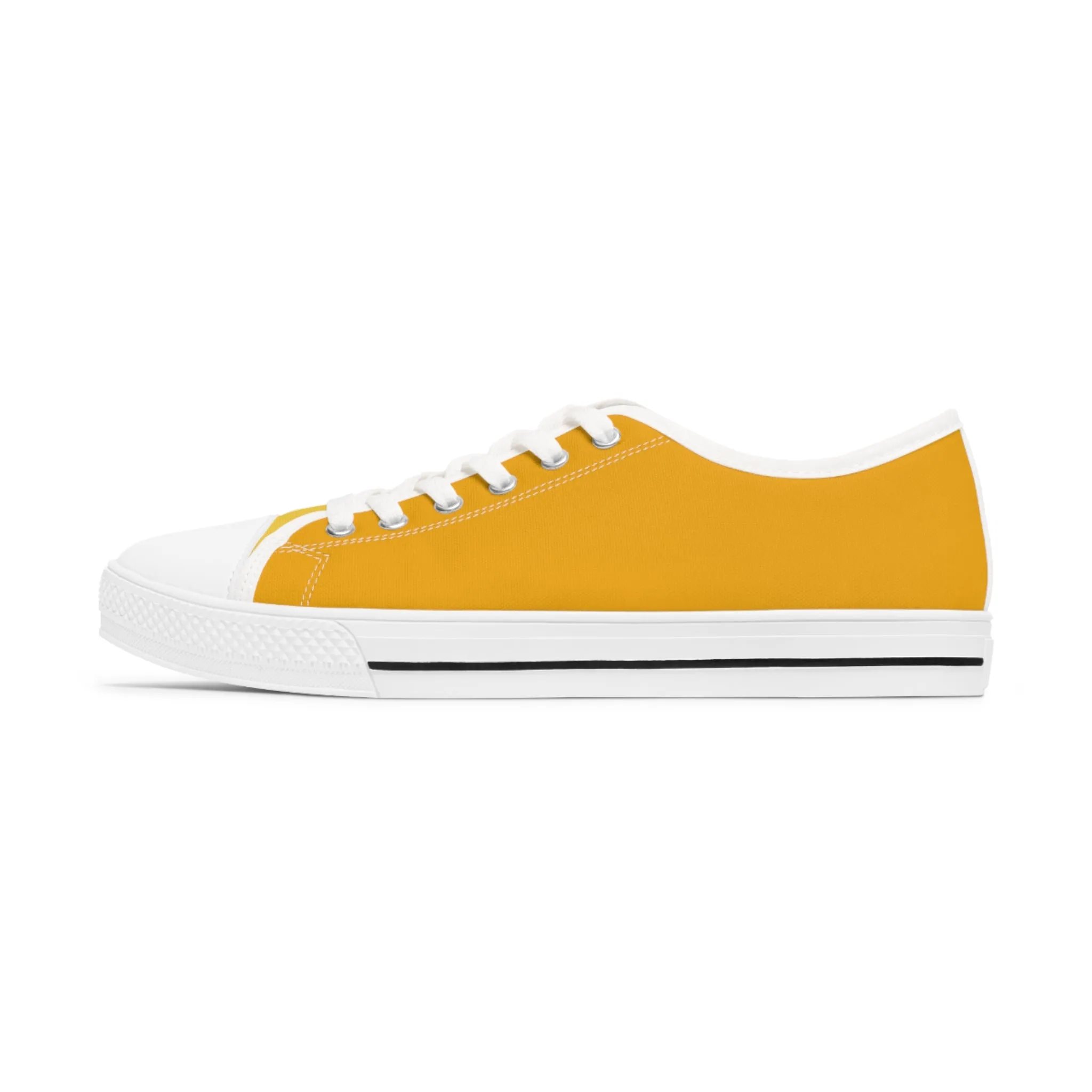 Buttercup Ladies' Two-Tone Low Top Sneakers - Step Into Sunshine – Where Subtle Elegance Meets Playful Charm!