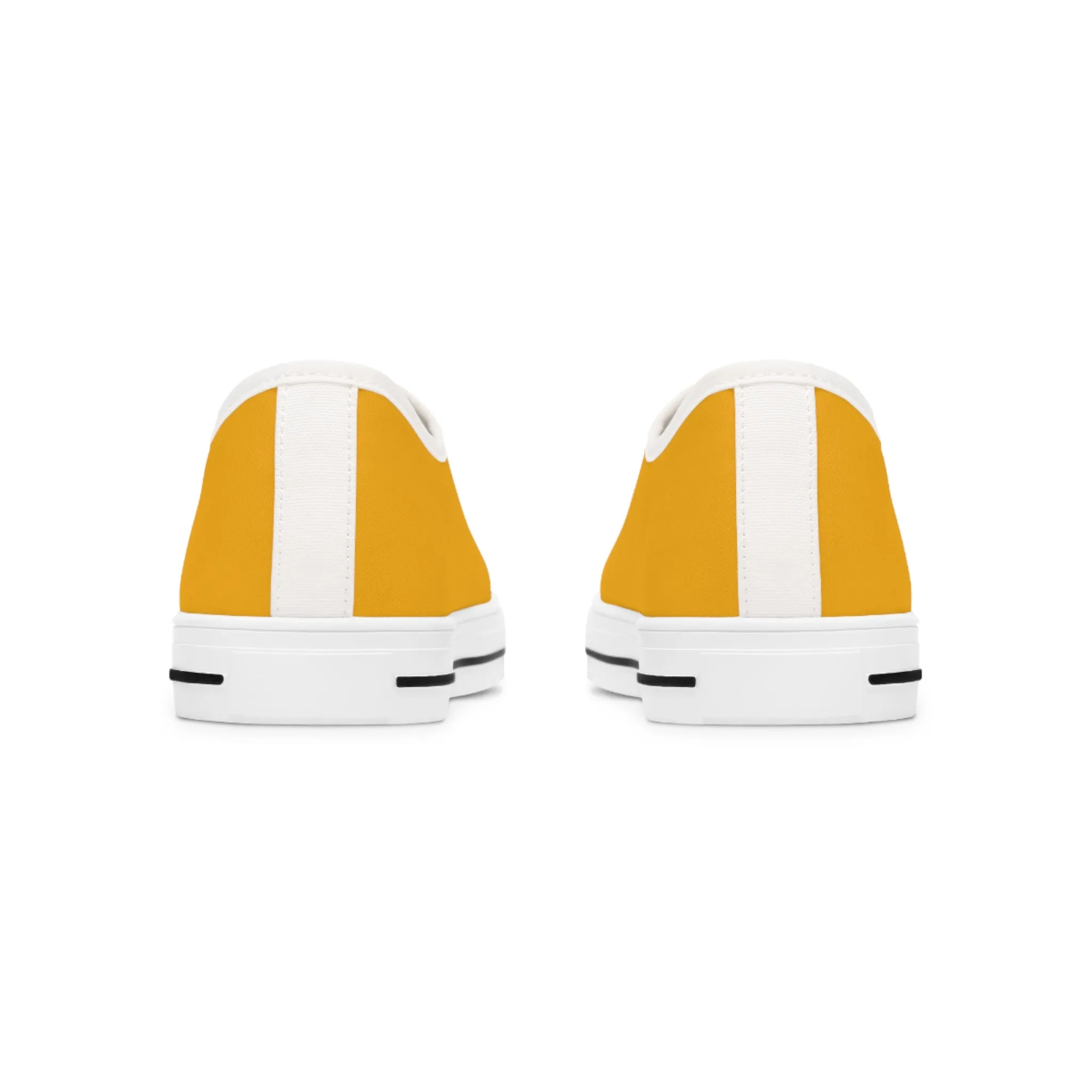 Buttercup Ladies' Two-Tone Low Top Sneakers - Step Into Sunshine – Where Subtle Elegance Meets Playful Charm!