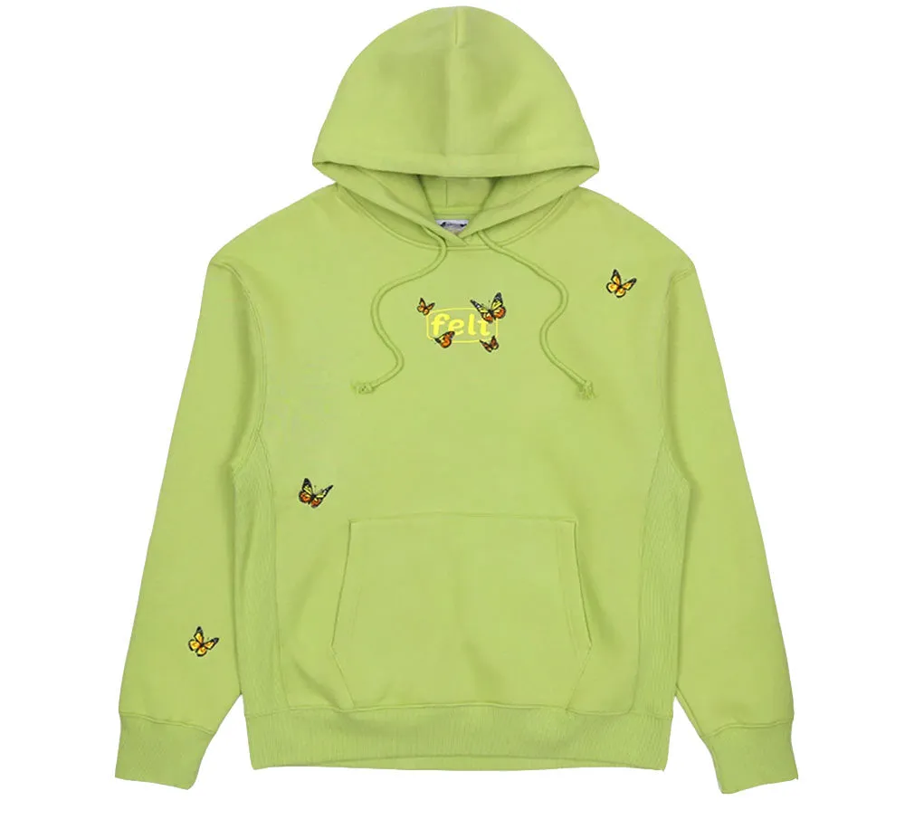 BUTTERFLY EMBROIDERED HOODIE