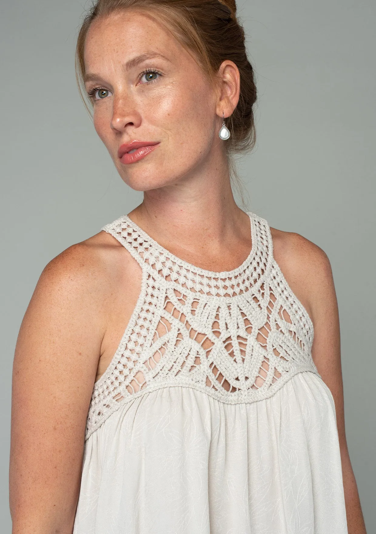 Casey Crochet Tank Top