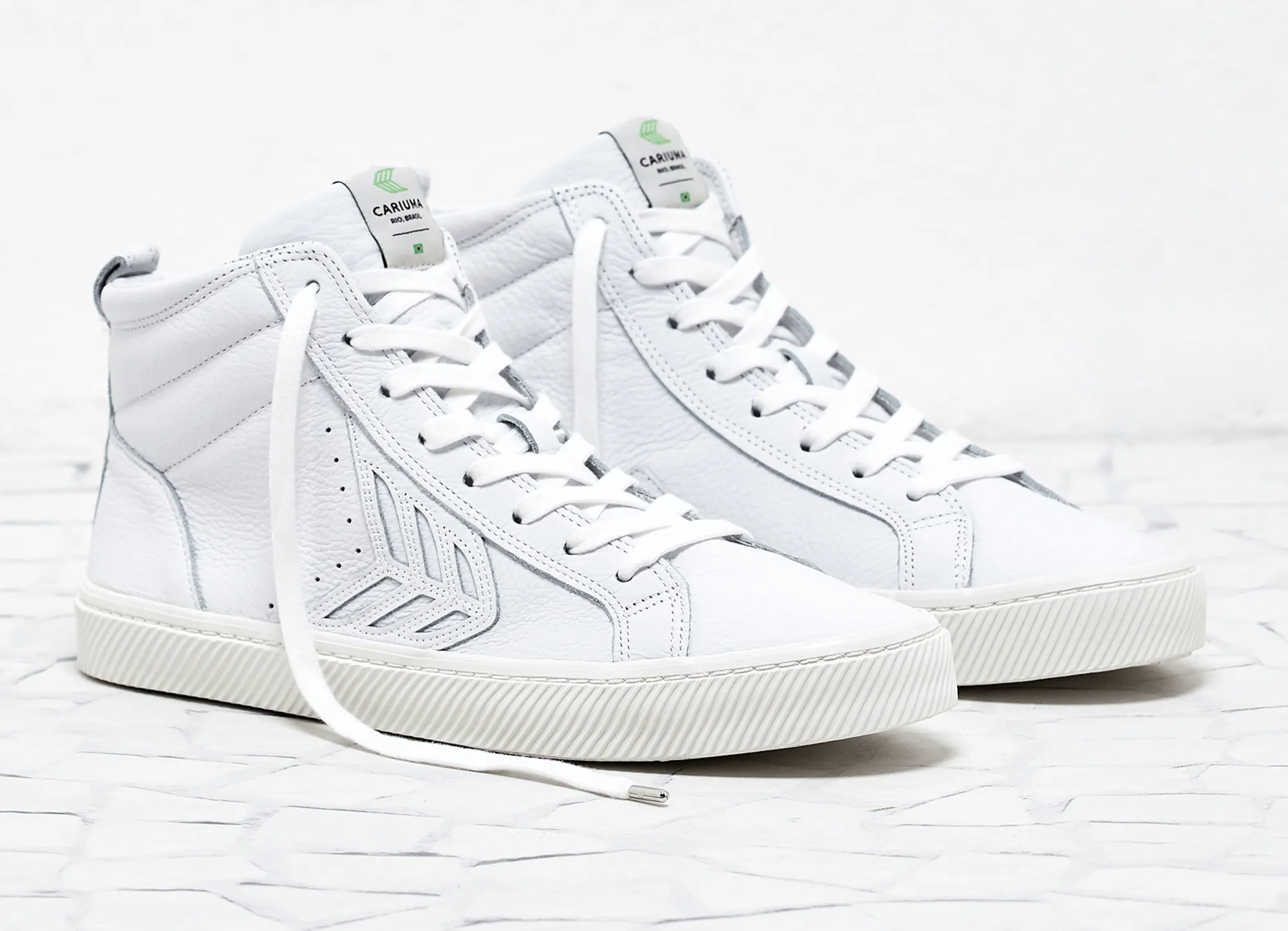 CATIBA High Off White Premium Leather Sneaker Men
