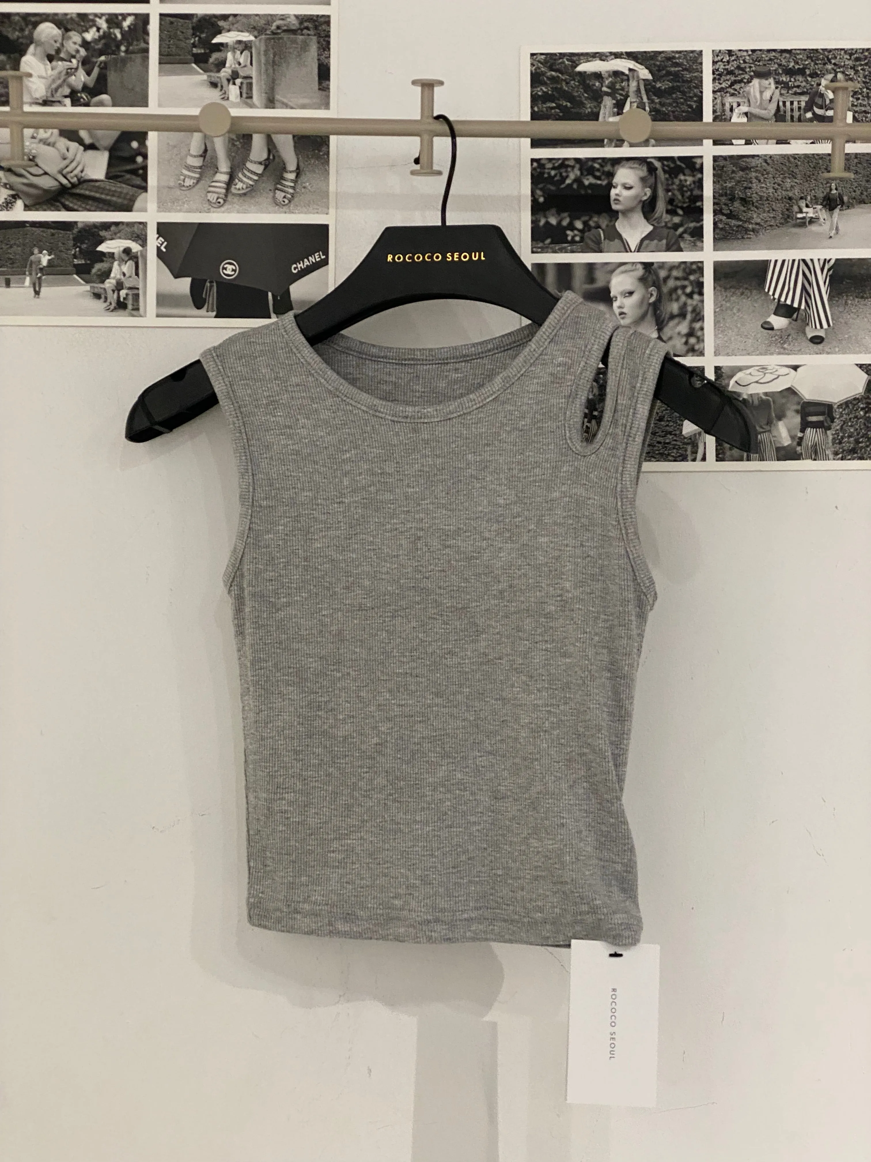 Celeb Cut Tank Top