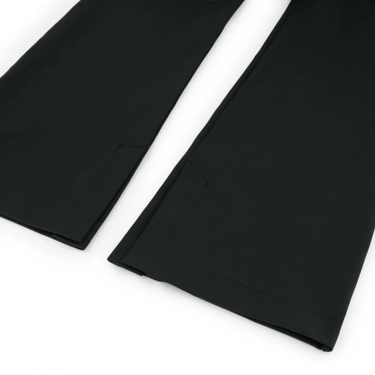 Celine Cropped Leggings Flared | Black
