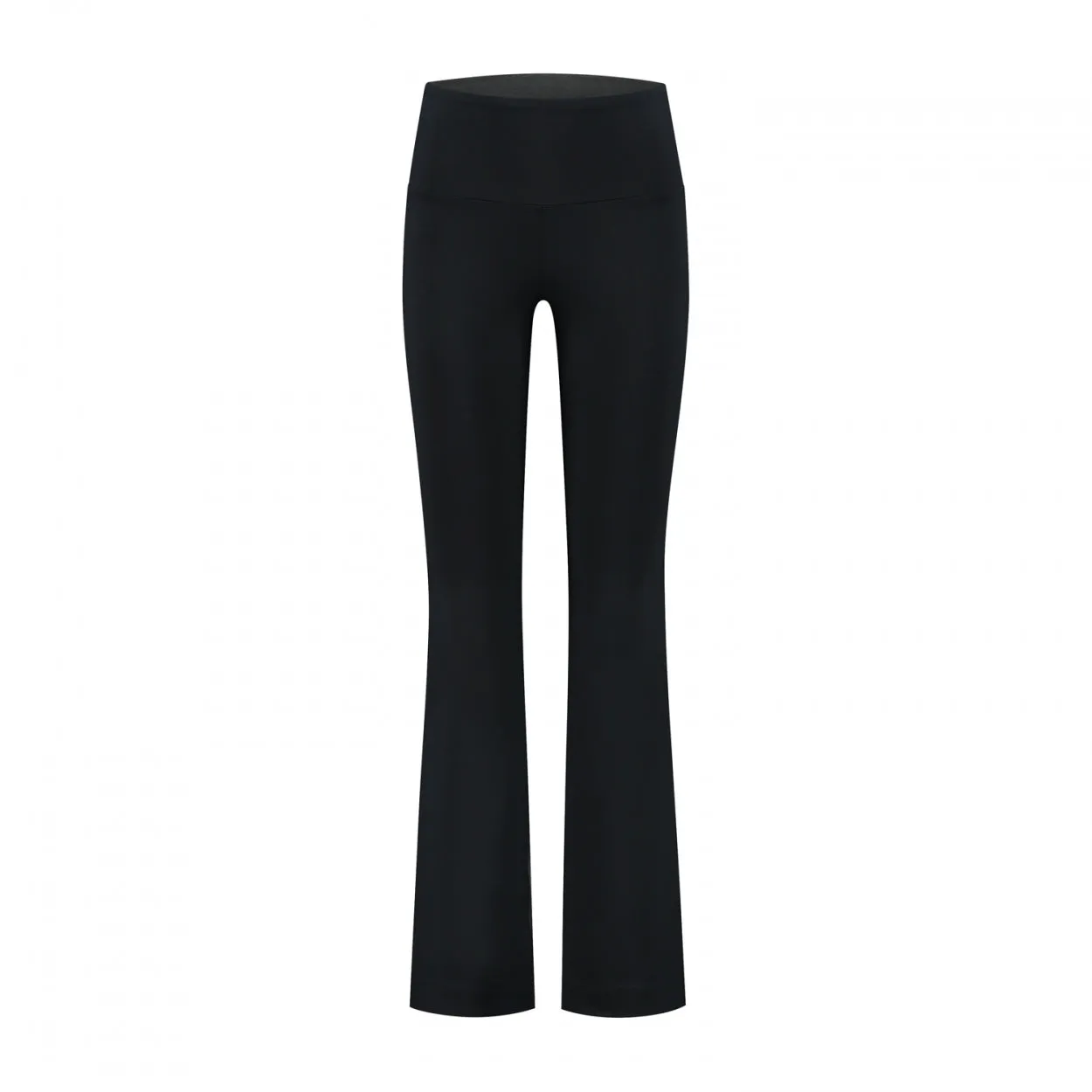 Celine Cropped Leggings Flared | Black