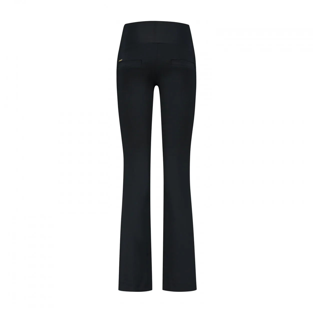 Celine Cropped Leggings Flared | Black