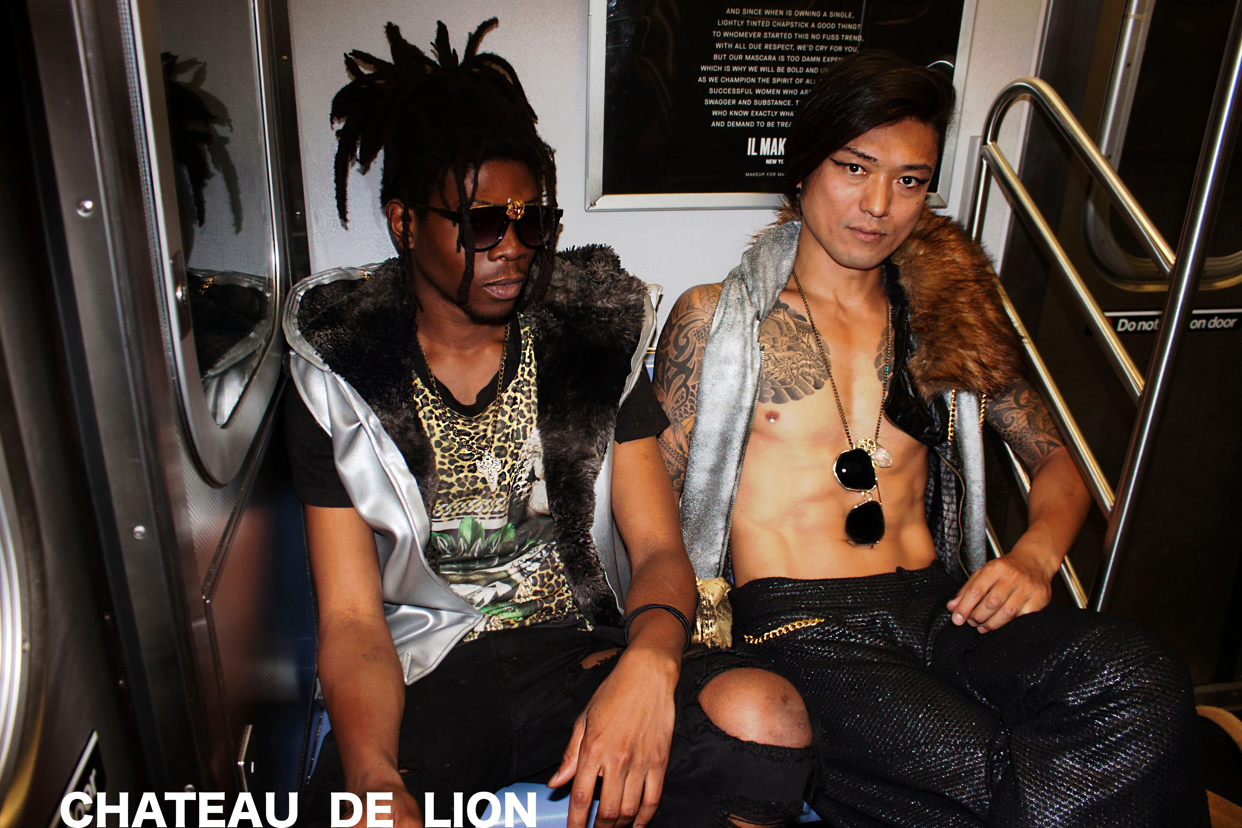 Chain Vegan Fur Accessory