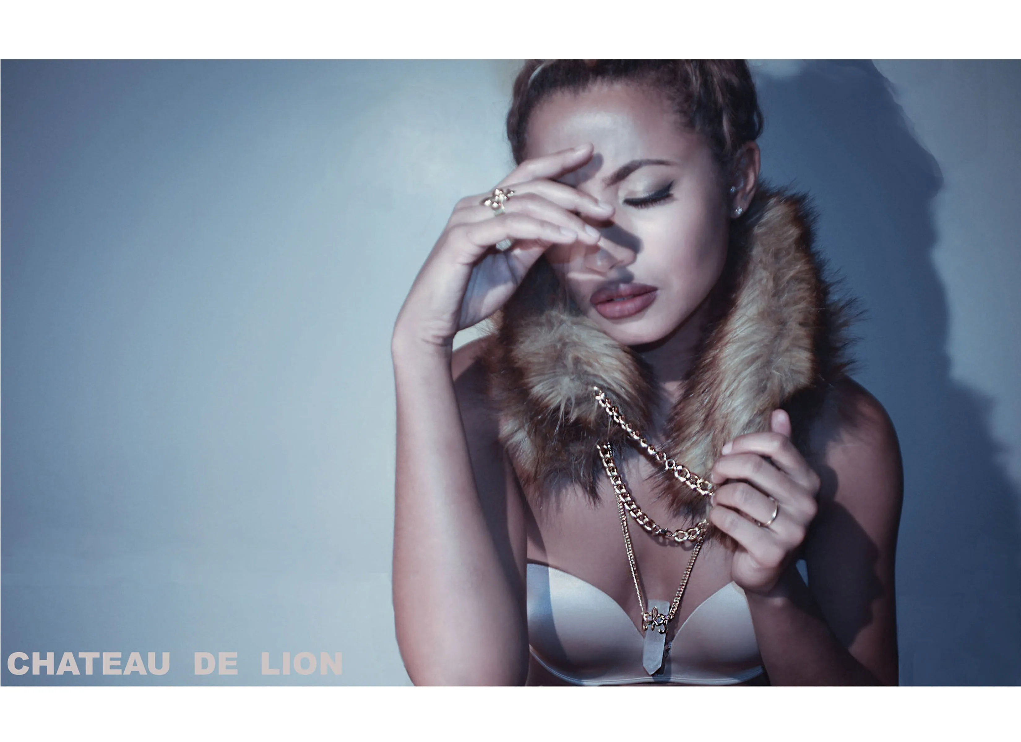 Chain Vegan Fur Accessory