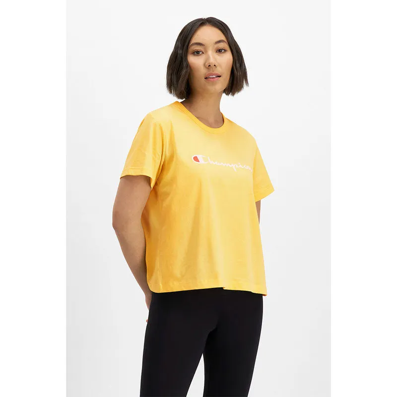 Champion Womens Script Boxy Tee