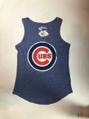 Chicago Cubs Touch By Alyssa Milano Bullseye Women's Tank Top