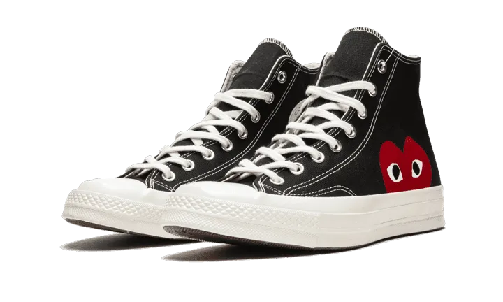 Chuck Taylor All-Star 70s Hi Comme des Garçons PLAY Black