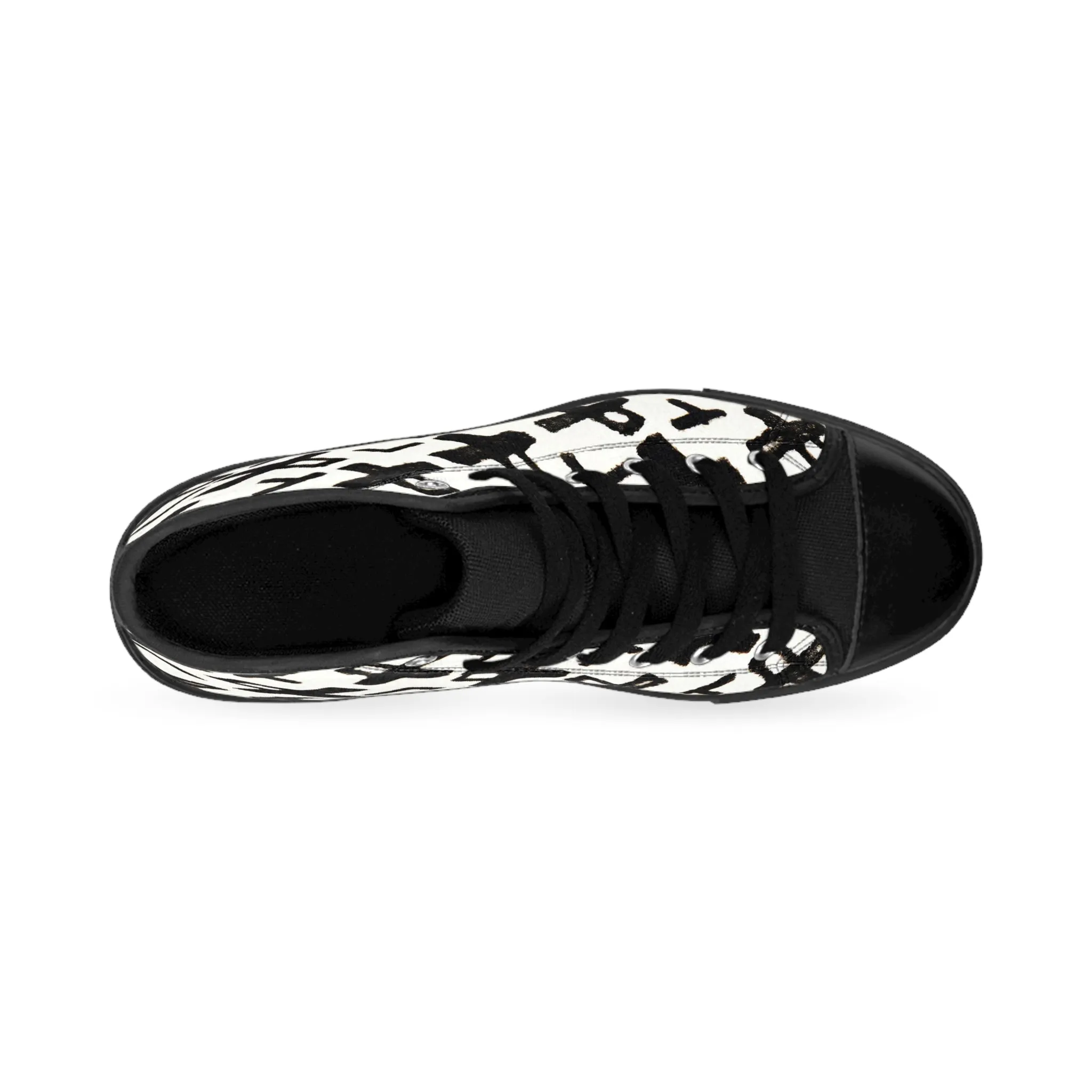 Cion Ethelbert - Women's Classic HIgh-Top Sneakers