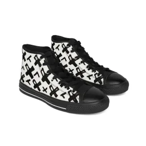 Cion Ethelbert - Women's Classic HIgh-Top Sneakers