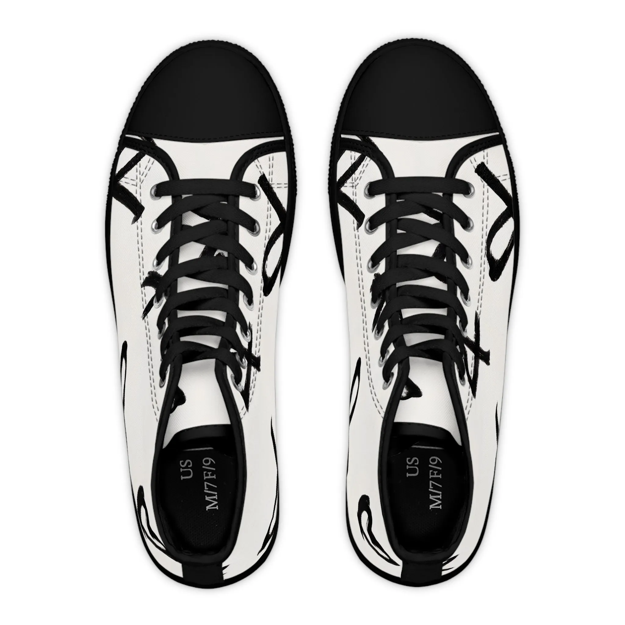 Cion Evelyn - Women's High-Top Sneakers