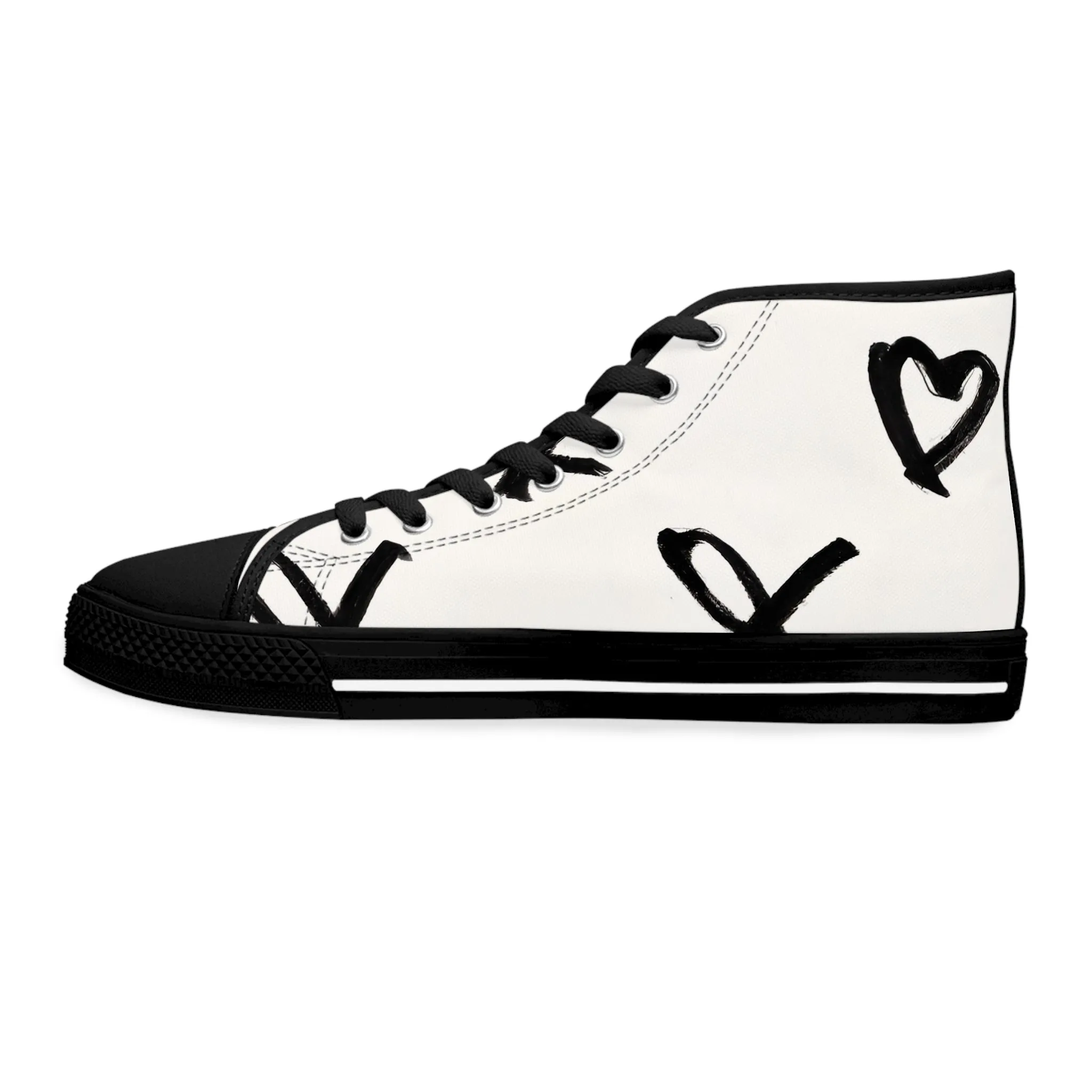 Cion Evelyn - Women's High-Top Sneakers