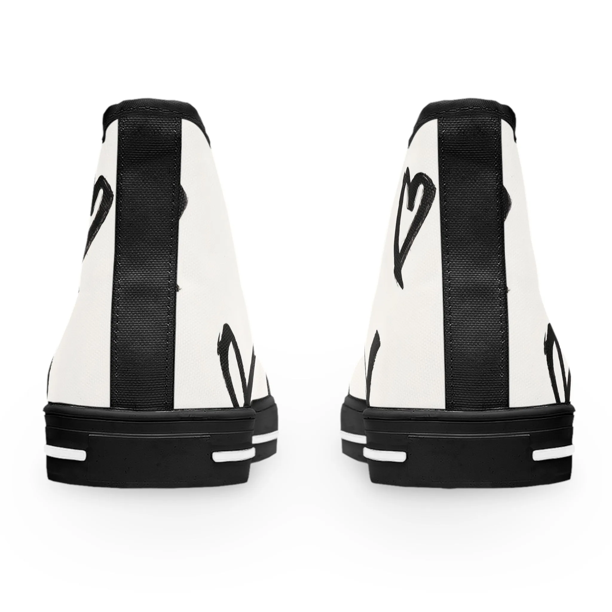 Cion Evelyn - Women's High-Top Sneakers