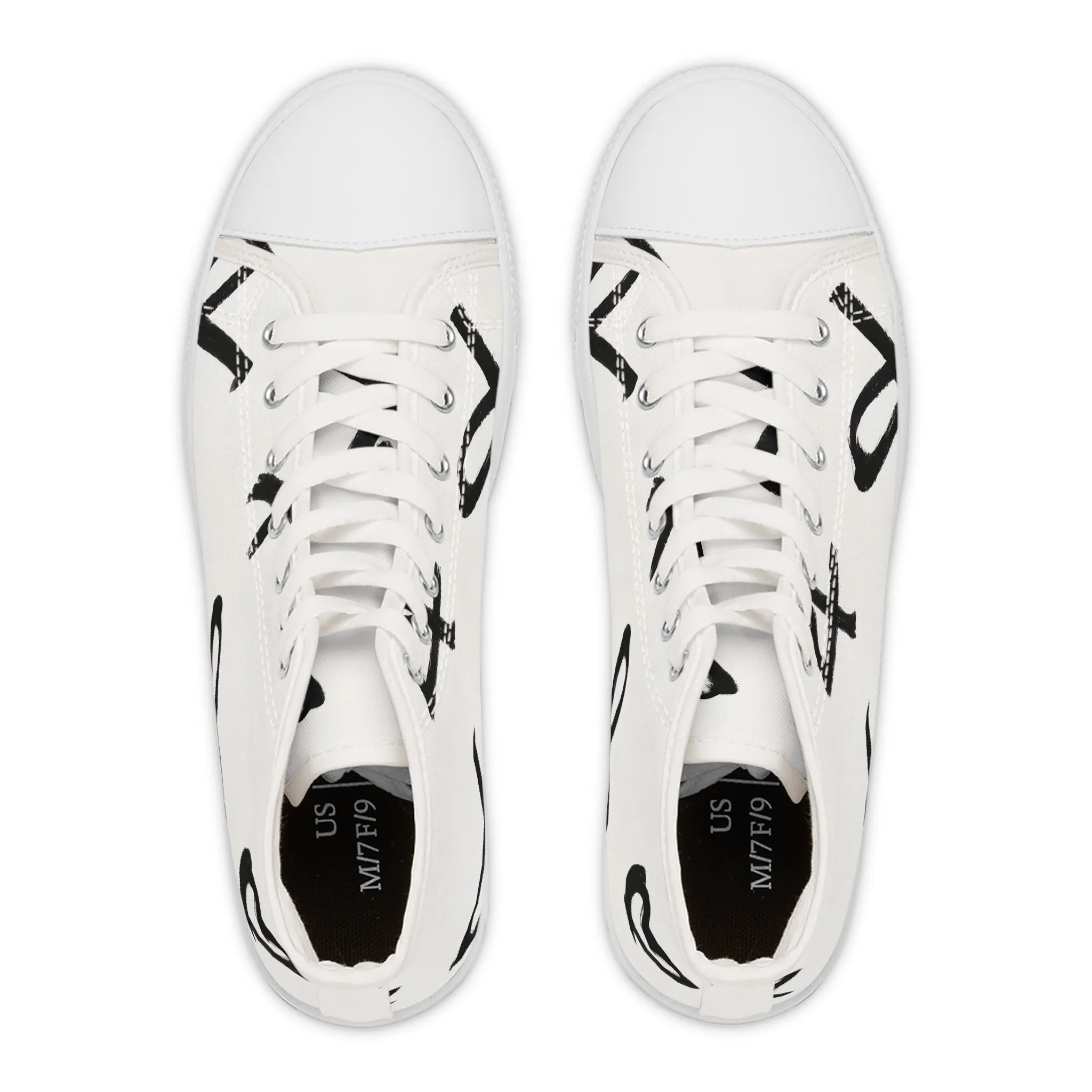 Cion Evelyn - Women's High-Top Sneakers