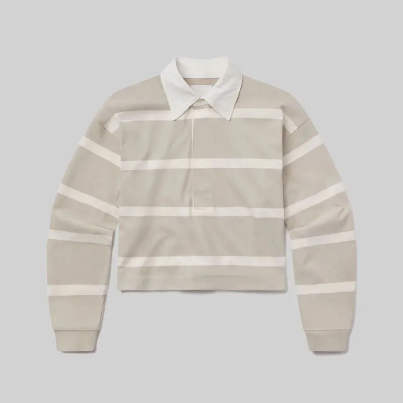 CITIZENS OF HUMANITY Aris Rugby Shirt in Sndatlas/Pmina Stripe