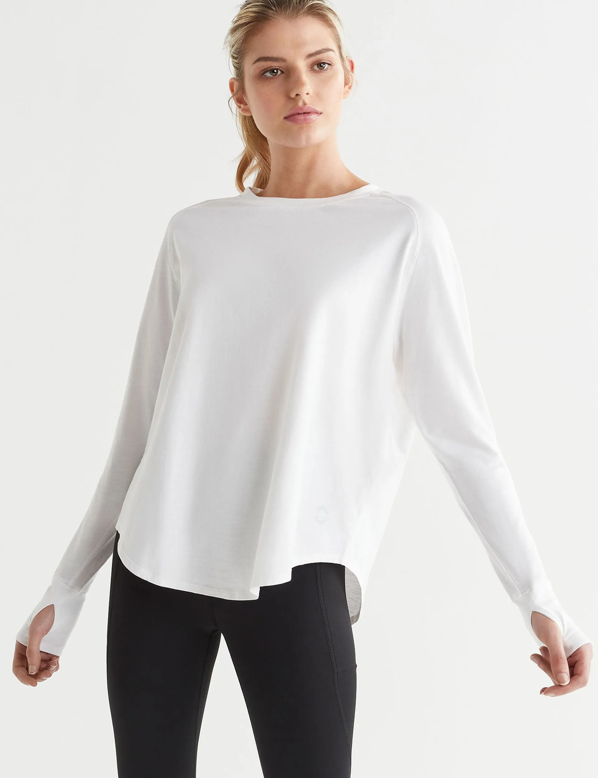 Clare Vintage Washed Slub - White