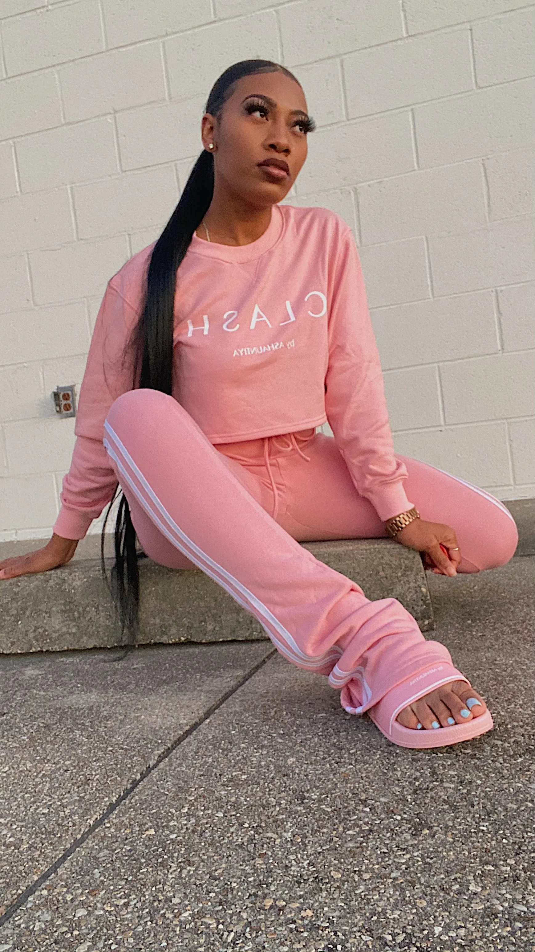 CLASH Cropped Sweatshirt - Women’s