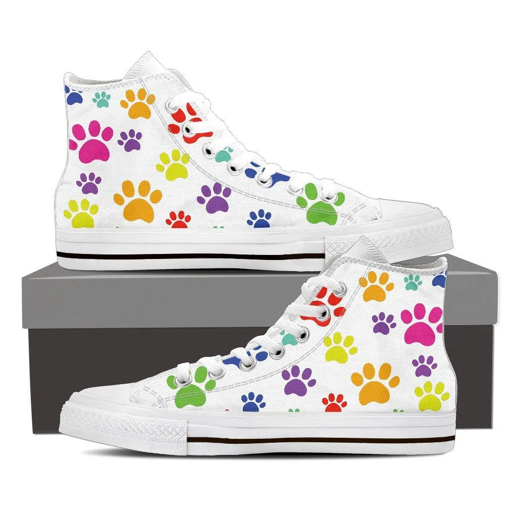 Colorful Paws High Top