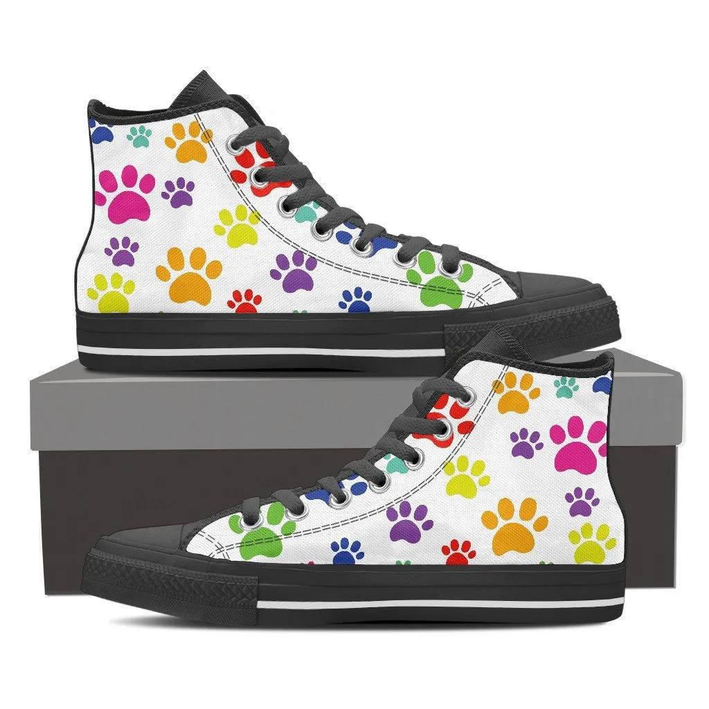Colorful Paws High Top
