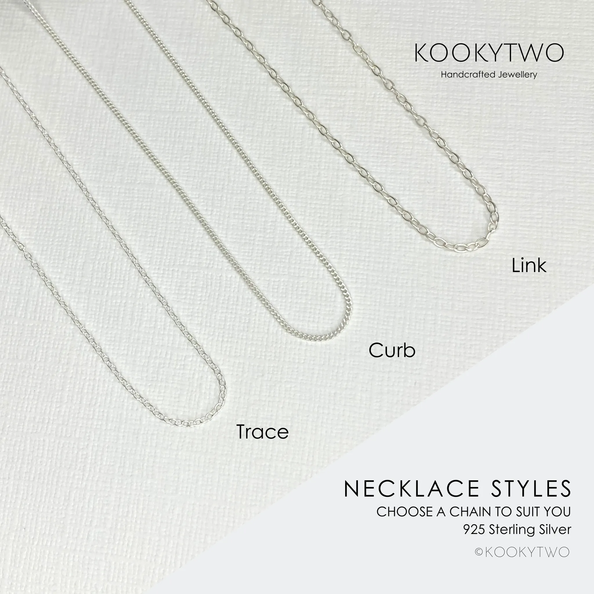 CONFIDENCE | Deep Blue Sparkling Point Necklace Sterling Silver
