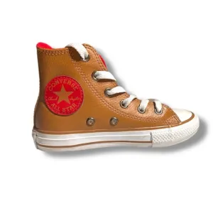 CONVERSE UNISEX ALL STAR LEATHER HIGH TOP