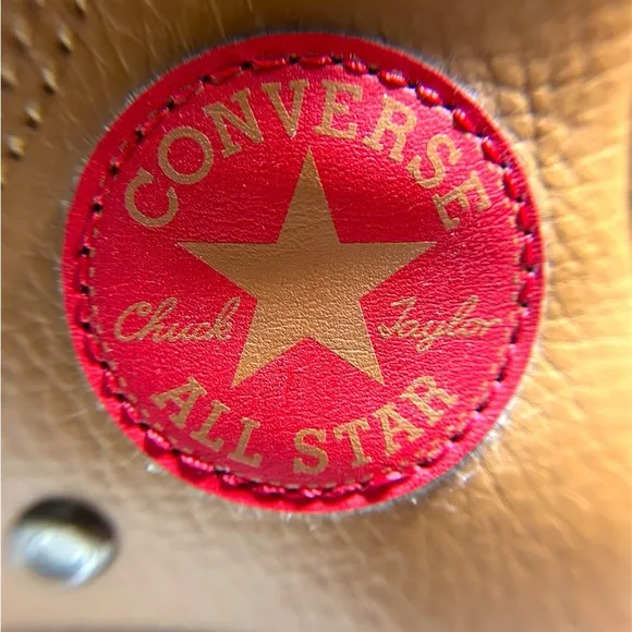 CONVERSE UNISEX ALL STAR LEATHER HIGH TOP