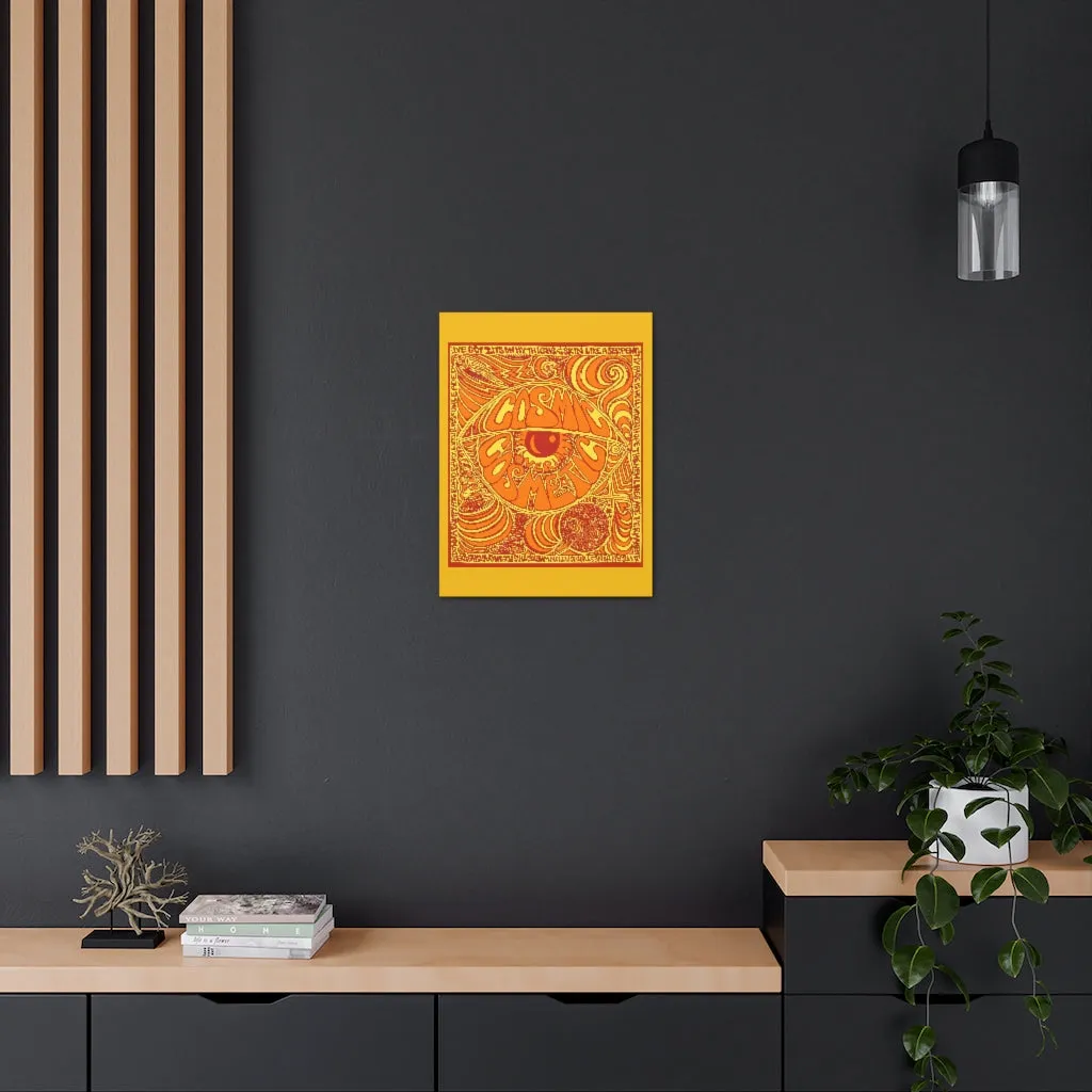 Cosmic Over Cosmetic Canvas Gallery Wraps -  Orange Rush Star